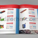 دانلود فایل لایه باز کاتالوگ محصولات نوشت افزاری Stationery Catalog