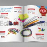 دانلود فایل لایه باز کاتالوگ محصولات نوشت افزاری Stationery Catalog