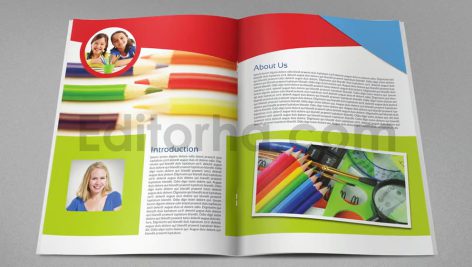 دانلود فایل لایه باز کاتالوگ محصولات نوشت افزاری Stationery Catalog