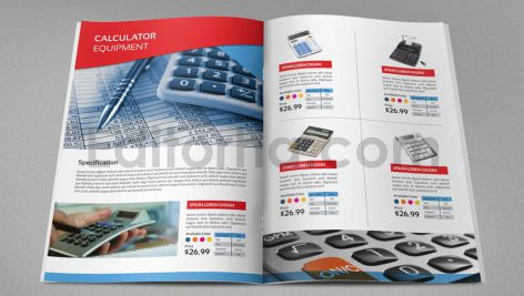 دانلود فایل لایه باز کاتالوگ محصولات نوشت افزاری Stationery Catalog