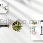 دانلود فایل لایه باز کارت دعوت عروسی گلدار Romantic Floral Invitation Set
