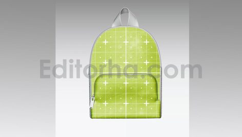 دانلود موکاپ کوله پشتی بچه گانه Set Child Backpack Mockup