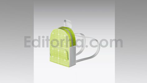 دانلود موکاپ کوله پشتی بچه گانه Set Child Backpack Mockup