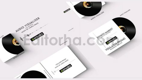 دانلود پروژه آماده داوینچی ریزالو: اکولایزر موزیک Audio Visualizer Ver 3
