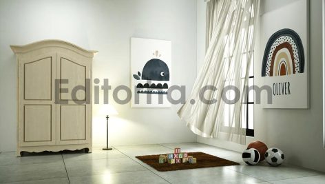 موکاپ اتاق کودک12