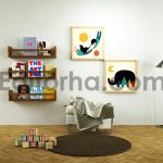 موکاپ اتاق کودک7