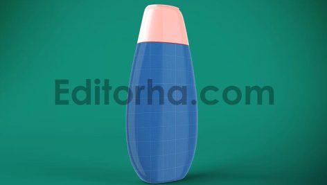 موکاپ بطری شامپو بچه2