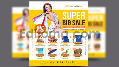 تراکت تبلیغاتی فروش فوق العاده2