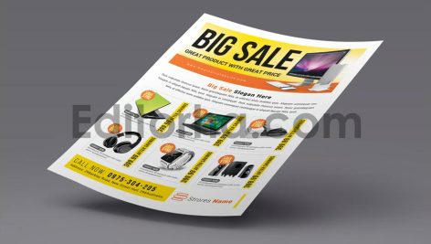 تراکت تبلیغاتی فروش فوق العاده5