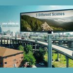 پروژه آماده افترافکت: بیلبورد تبلیغاتی شهری Billboard Ads
