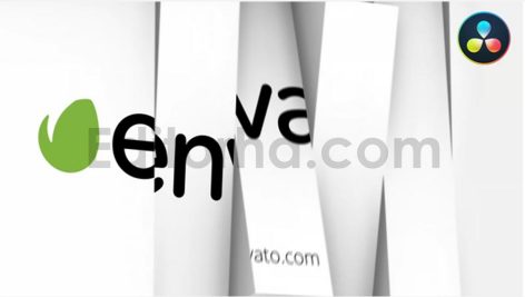 پروژه آماده داوینچی ریزالو: لوگوموشن بلوک Blocks Logo Reveal Effect