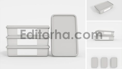 موکاپ جعبه غذا