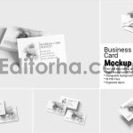 دانلود موکاپ کارت ویزیت تجاری Business Card Mockup