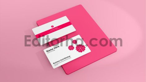 موکاپ کارت ویزیت تجاری 3