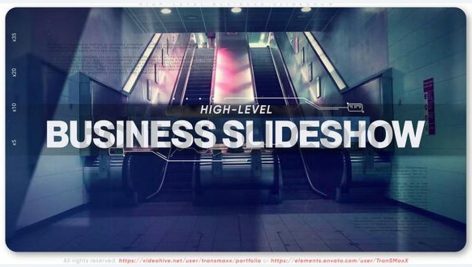 دانلود پروژه آماده افترافکت: اسلایدشو تجاری با موسیقی Business Slideshow