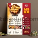 فایل لایه باز منوی غذای کافی شاپ2