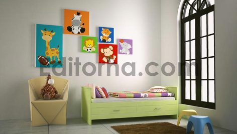 موکاپ اتاق کودک13