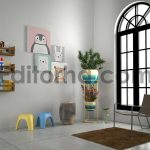 موکاپ اتاق کودک14