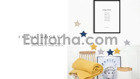 موکاپ اتاق کودک4