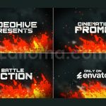 پروژه افترافکت: تریلر با افکت آتش Cinematic Trailer // Ultimate Fire Trailer