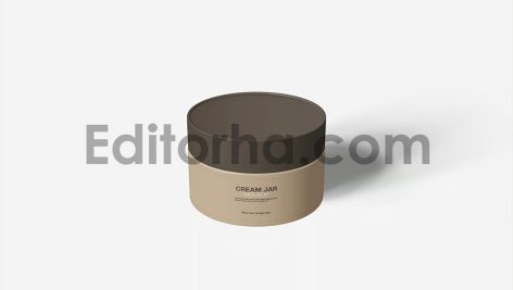 موکاپ ظرف کرم آرایشی6