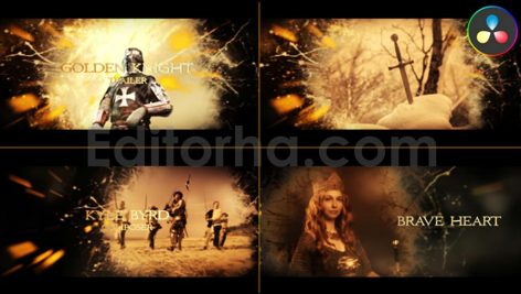 پروژه داوینچی ریزالو: تریلر حماسی، تاریخی و داستانی Golden Knight Trailer