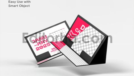 موکاپ تقویم رومیزی3