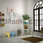 موکاپ اتاق کودک15