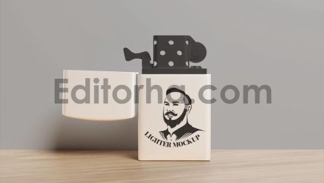 موکاپ فندک