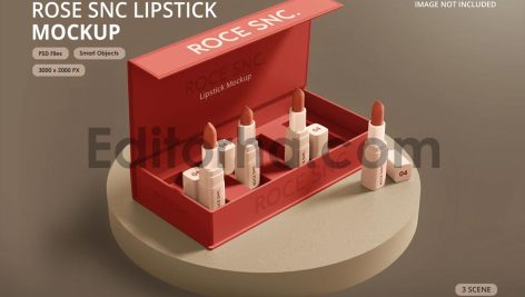 موکاپ رژ لب1