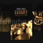پروژه آماده داوینچی ریزالو: استوری اینستاگرام طلایی Golden Black Instagram