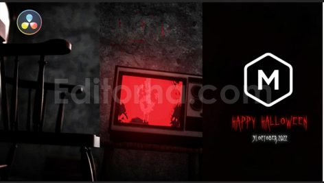 پروژه داوینچی ریزالو: لوگوموشن ترسناک هالووین Halloween Horror Logo