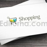 دانلود فایل لایه باز لوگو فروشگاه اینترنتی Infinity Shop Logo Template