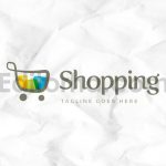 دانلود فایل لایه باز لوگو فروشگاه اینترنتی Infinity Shop Logo Template