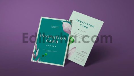 موکاپ کارت دعوت6