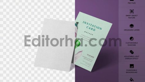 موکاپ کارت دعوت5