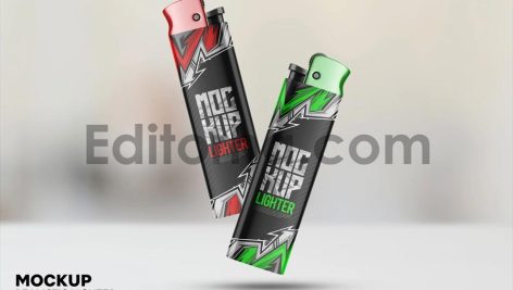 موکاپ فندک