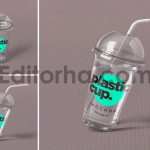 موکاپ لیوان پلاستیکی1