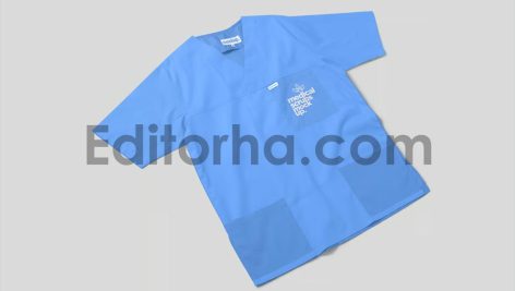 موکاپ لباس پزشکی9