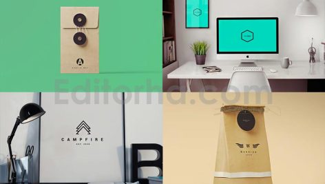 دانلود فایل لایه باز پک 100طرح لوگو مینیمال 100 Minimal Logos