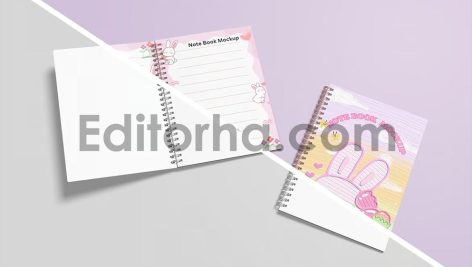 موکاپ دفترچه یادداشتی مینیمالیستی3