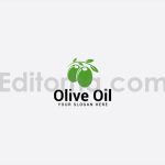 دانلود فایل لایه باز لوگو زیتون Olive Oil