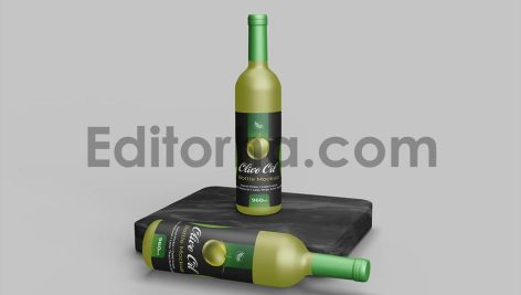 موکاپ بطری روغن زیتون2
