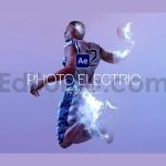 پروژه آماده افترافکت: وله با افکت آتش و صاعقه برای عکس Photo Electric