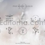 دانلود فایل لایه باز لوگو آماده زیبا و مدرن Premade logo