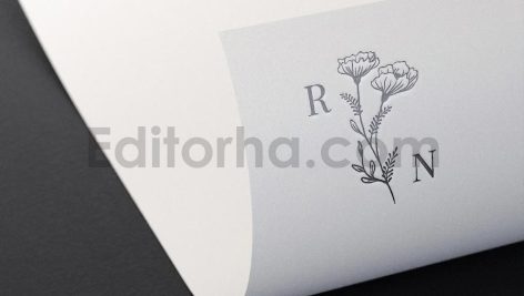 دانلود فایل لایه باز لوگو آماده زیبا و مدرن Premade logo
