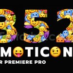 دانلود پروژه آماده پریمیر: پکیج ایموجی Emoticon - Animated Emojis Pack