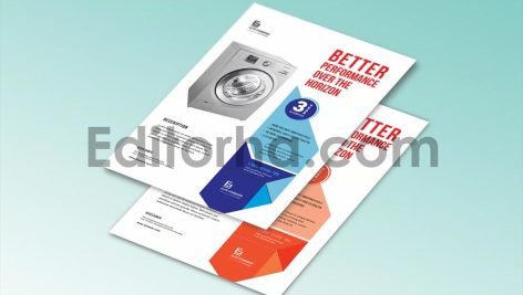 فایل لایه باز تراکت تبلیغاتی محصول4
