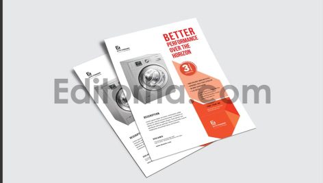 فایل لایه باز تراکت تبلیغاتی محصول3