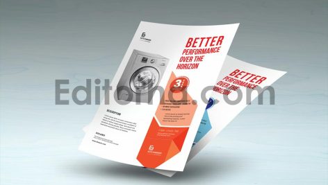 فایل لایه باز تراکت تبلیغاتی محصول2